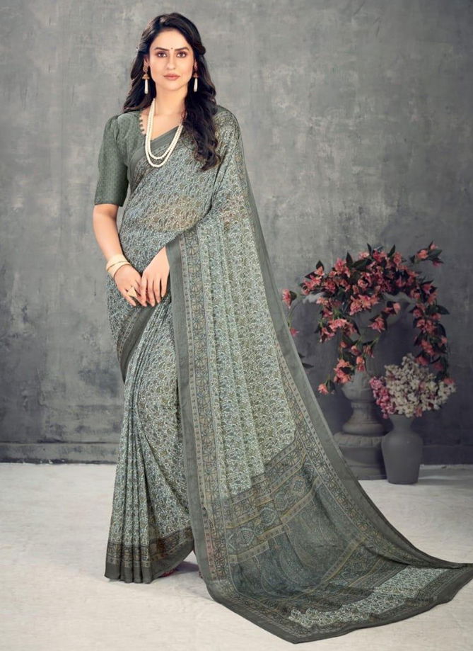 RUCHI KESARIYA CHIFFON 63rd EDITION Designer Casual Wear Chiffon Printed Saree Collection